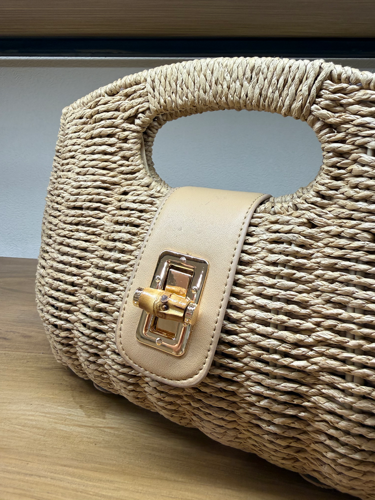 Плетена сумка natural Beige